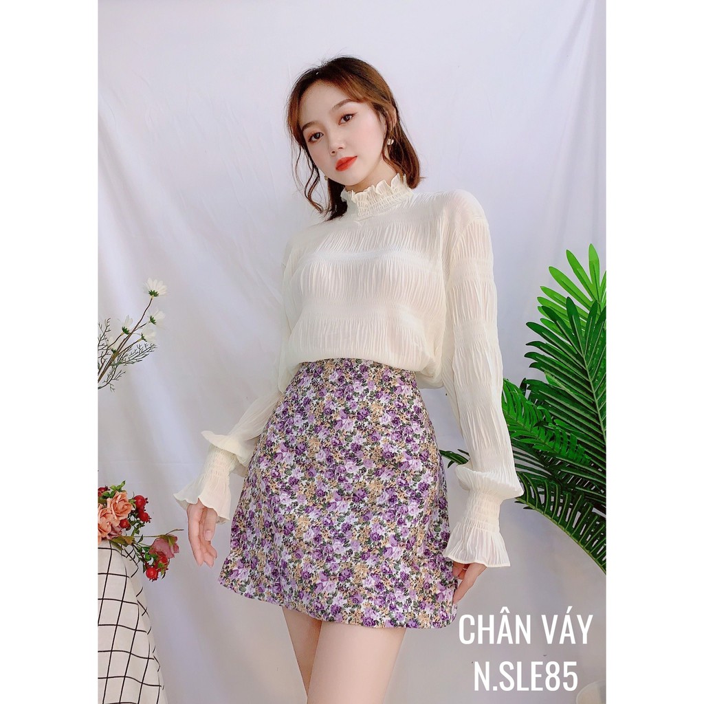 CHÂN VÁY HOA NGẮN CỰC XINH SLE85 ⚡FREESHIP⚡100% ẢNH THẬT⚡ NN CHUYÊN SỈ - NN STORE