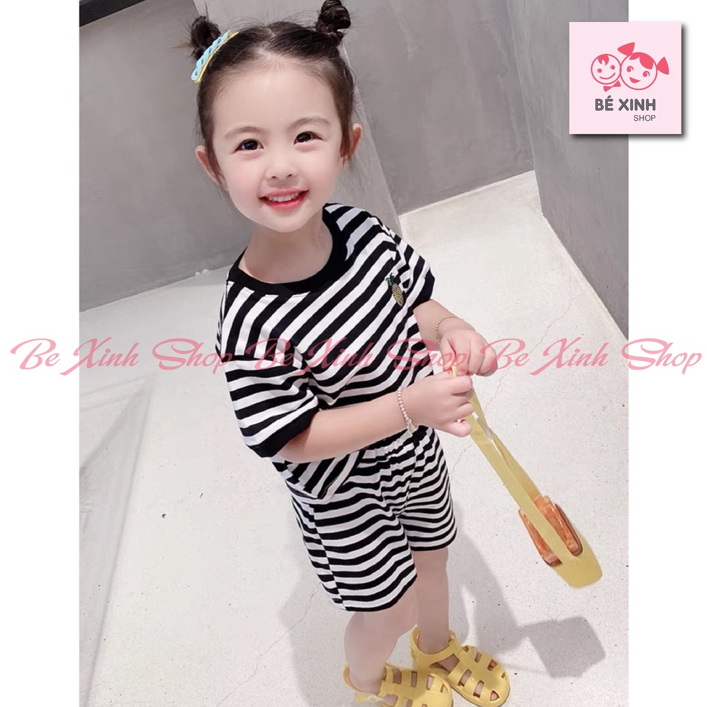 Bộ Quần Áo Cho Bé Trai Bé Gái Mặc Nhà Minky Mom [Sale Sale] Bộ Đồ Cho Bé Trai Gái Cộc Tay Mặc Nhà SỌC TRÁI CÂY Thun Lạnh