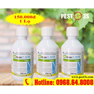 Icon 2.5EW (250 ml) - (Syngenta THỤY SỸ) - Thuốc diệt côn trùng, diệt muỗi tốt nhất
