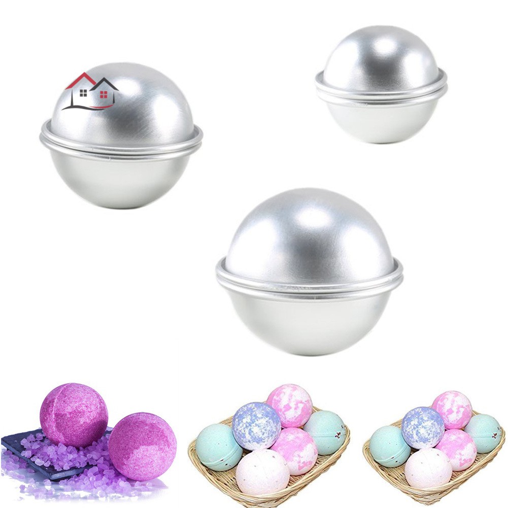 Bộ 6 khuôn tròn chuyên dụng làm bom tắm