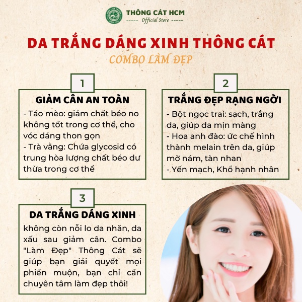 Set trà dưỡng nhan giảm cân và ủ trắng giúp giảm cân an toàn, eo thon, đẹp da giảm mụn, chống lão hóa, mờ nám tàn nhang