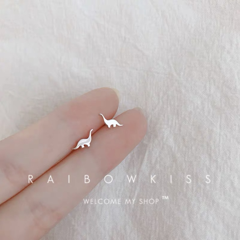 Bông Tai Mạ Bạc 925 Kiểu Dáng Đơn Giản Thời Trang Mùa Hè Phong Cách Mới 2021