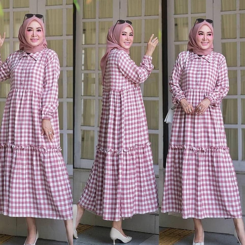 Hàng Mới Về || Qc0uk Shaqilla Đầm Midi / Váy Midi Cho Nữ / Quà Tặng 2022 ||Tất cả đều là Đa Năng
