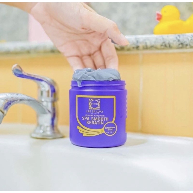 Kem Ủ Tóc Spa Smooth Keratin Lae Sa Luay Nội địa Thái Lan 250ml