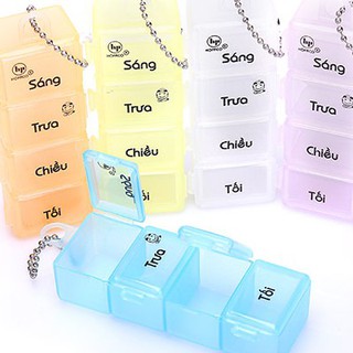 Hộp chia th uốc 4 ngăn HPG41 ( màu ngẫu nhiên)