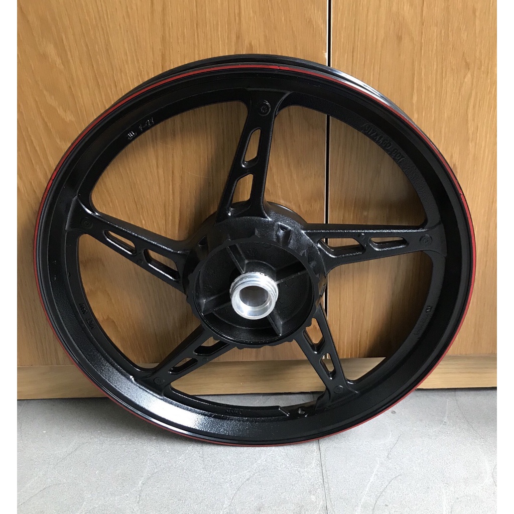 MÂM VÀNH ĐÚC 5 CÂY LỚN CHỈ ĐỎ ZIN YAMAHA SIRIUS JUPIPTER TAURUS ĐÙM GẮN ZIN THEO XE KHÔNG CHẾ CHÁO