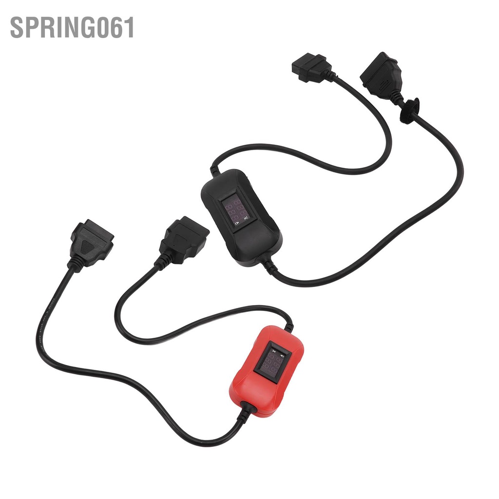 [Hàng sẵn] Cáp chuyển đổi máy quét 12‑24V OBD2 Fit X431 Easydiag 2.0 / 3.0 GOLO ABS Chịu nhiệt cho xe tải hạng nặng Diesel【Spring061】