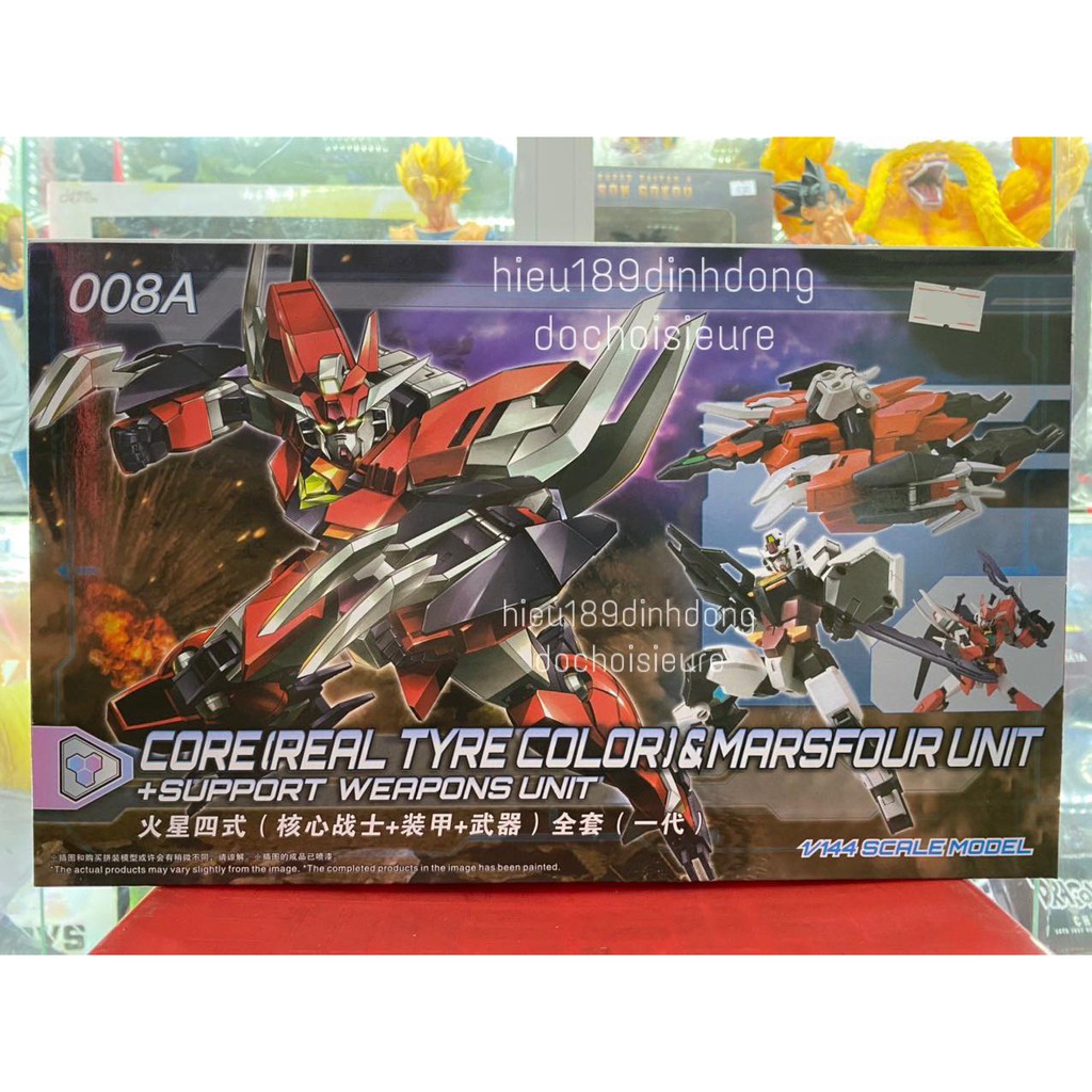 Lắp ráp gundam hg 1/144 marsfour 008A