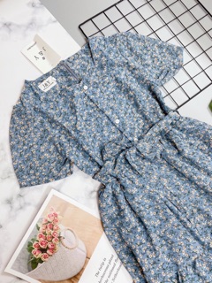 Đầm tầng hoa nhí (ảnh thật)