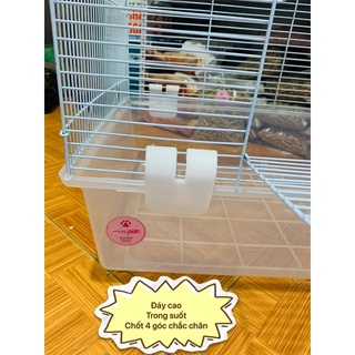 lồng đại size 60.35.35 cm cho hamster , nhím , sóc , vẹt.... và các dòng pets nhỏ