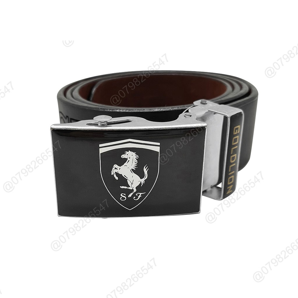 Dây thắt lưng nam giả da PU DHM-166 | Đầu lăn nam tính | giao mặt ngẫu nhiên | Bảo hành 12 tháng