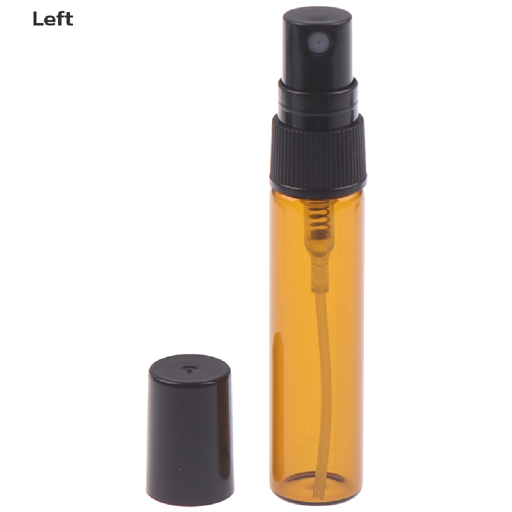 1 Chai Rỗng Dạng Xịt Thủy Tinh Màu Hổ Phách / Hổ Phách Có Thể Đổ Đầy