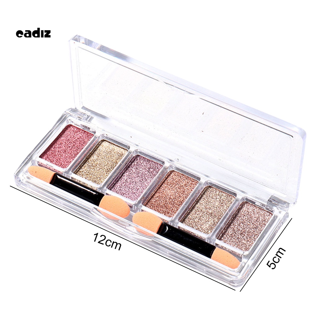 [Hàng mới về] Bột trang trí móng tay hiệu ứng tráng gương 6 màu sắc lấp lánh