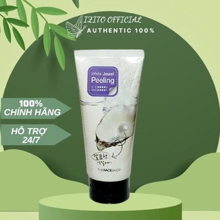 Tẩy tế bào chết mặt / Tẩy Da Chết Ngọc Trai TFS 120ml Hàn Quốc