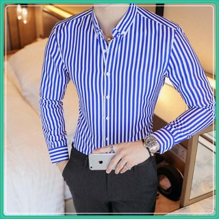 Áo sơ mi - Áo sơ mi nam đẹp - Chất liệu lụa mềm mịn, thoáng mát, kiểu dáng slimfit trẻ trung, thanh lịch, tôn dáng