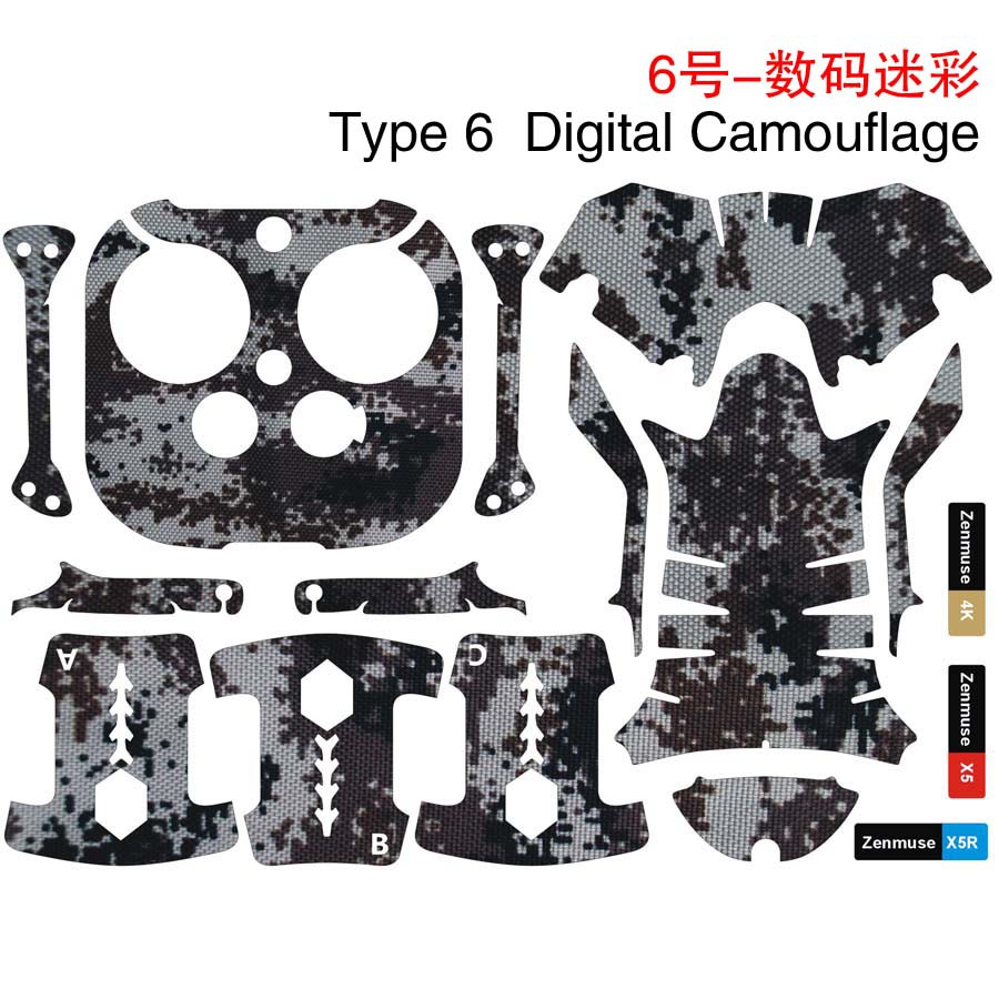 Skin dán Inspire - phụ kiện flycam DJI Inspire