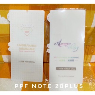 Dán Dẻo PPF Samsung Note 20/ Note 20 Ultra [Chill's Shop]