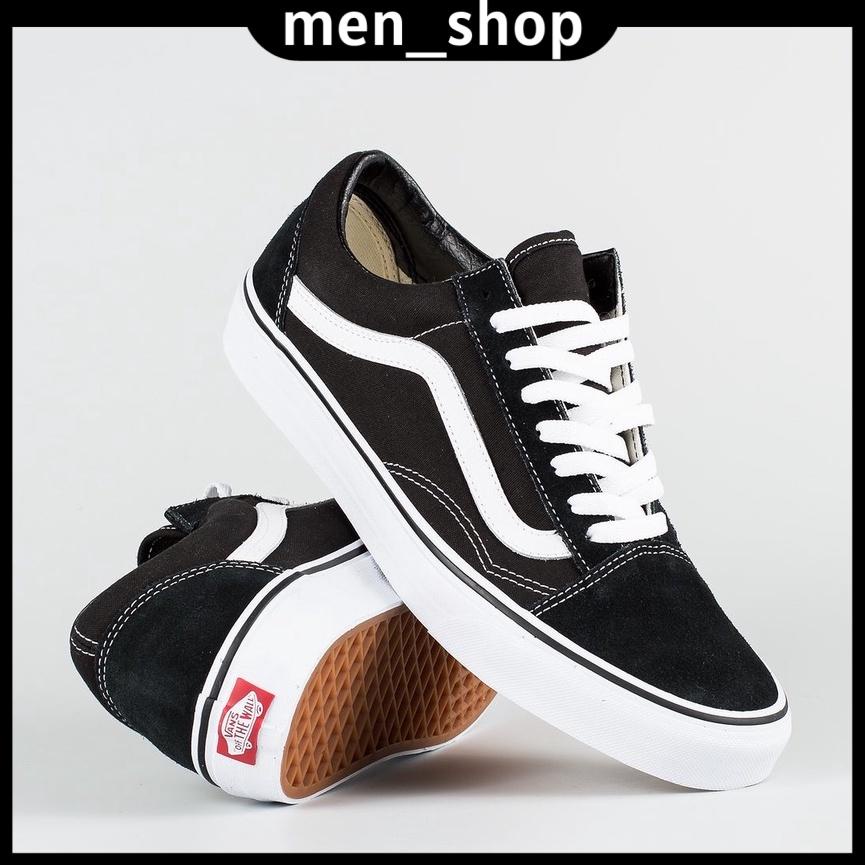 GIÀY 𝐕𝐀𝐍𝐒 VAULT OLD SKOOL MÀU ĐEN , Giày thể thao Vans màu đen nam nữ cực hot 2022