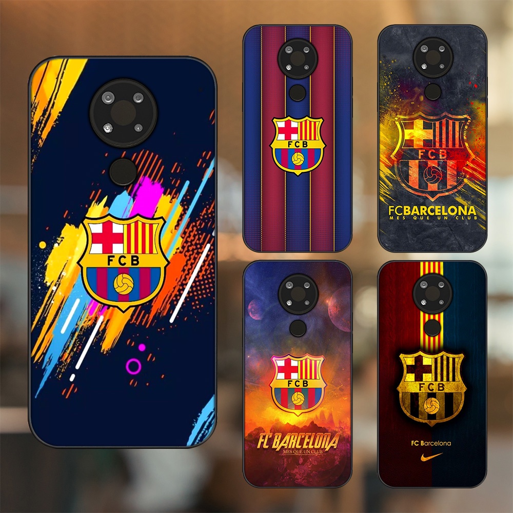 Ốp lưng Nokia 3.4 viền đen in hình Barcelona Barca