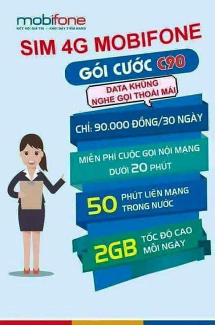 Sim Cây khế 4G 62GB 1 tháng