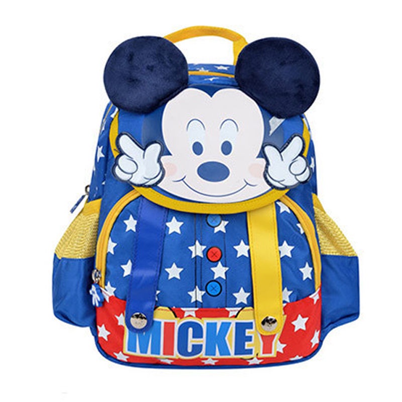 Ba Lô Đi Học Họa Tiết Hoạt Hình Disney Xinh Xắn Dành Cho Bé 1-8 Tuổi