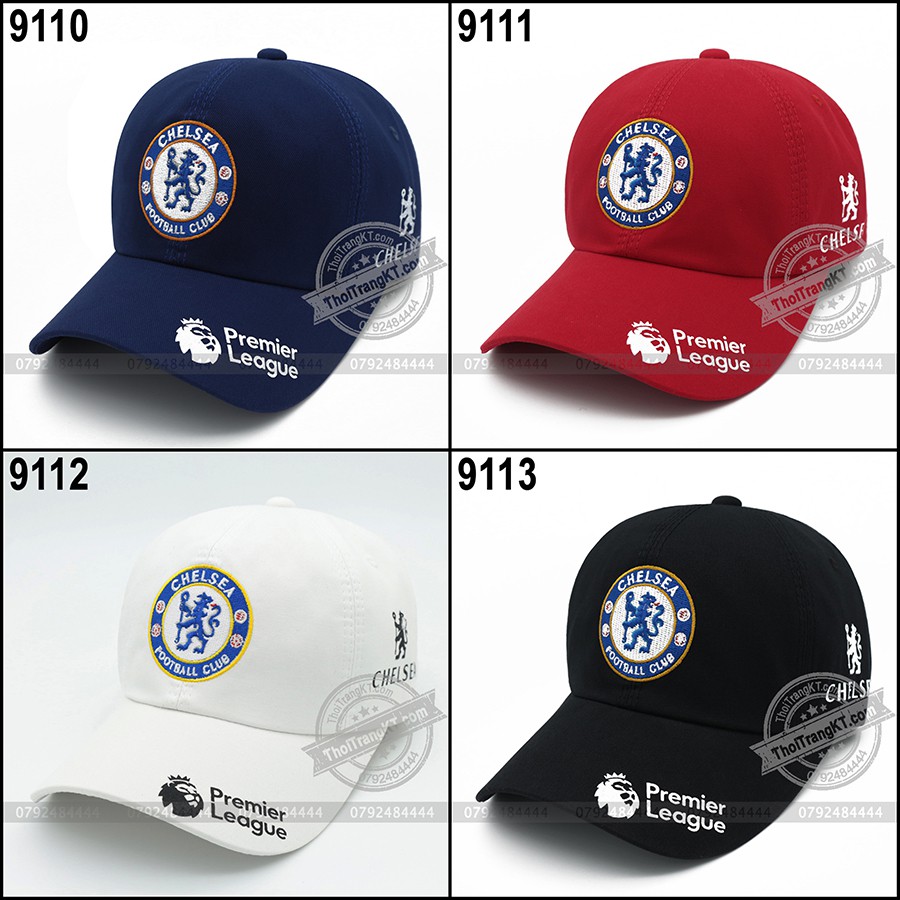Nón kết, nón lưỡi trai, mũ nón bóng đá Chelsea