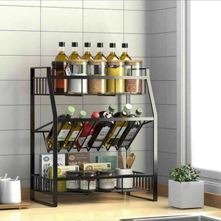 Kệ gia vị nghiêng 3 tầng mẫu mới nhất 2021