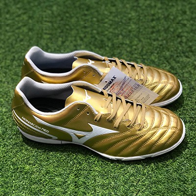 Giày đá bóng Mizuno Monarcida neo Select AS Vàng Trắng P1GD210550