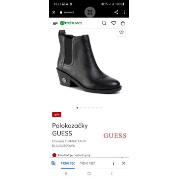 Boots Guess xuất xịn