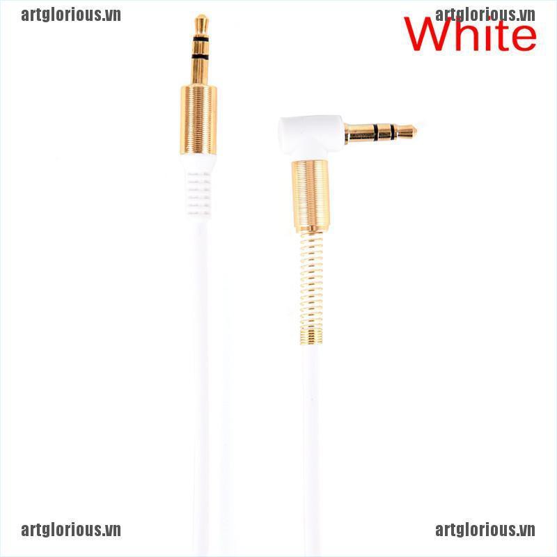 Dây Cáp Âm Thanh Nối Jack 3.5mm Bẻ Góc 90 Độ