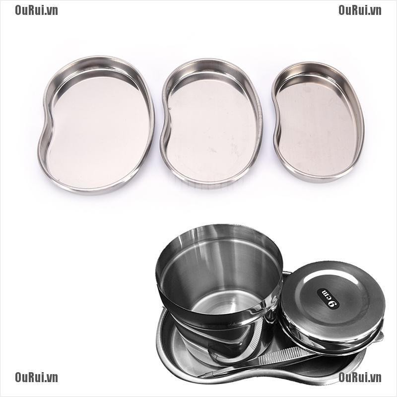 [Hàng mới về] Khay dụng cụ làm móng bằng thép không gỉ