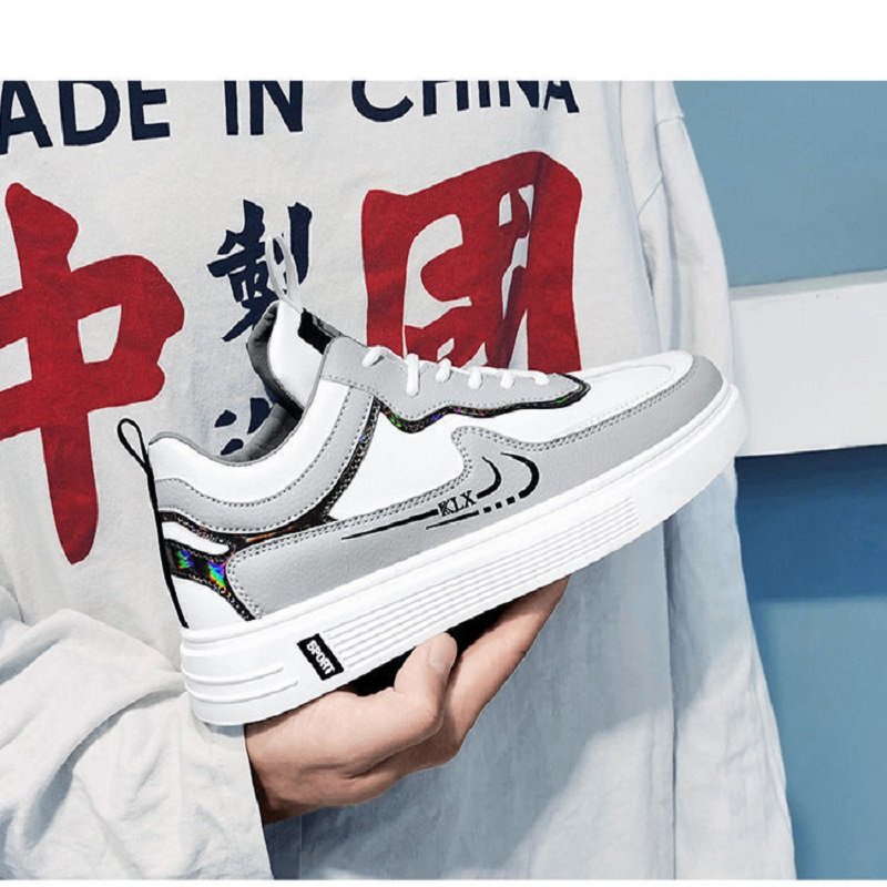 Giày sneaker nam trắng đẹp tăng chiều cao GA512A | BigBuy360 - bigbuy360.vn