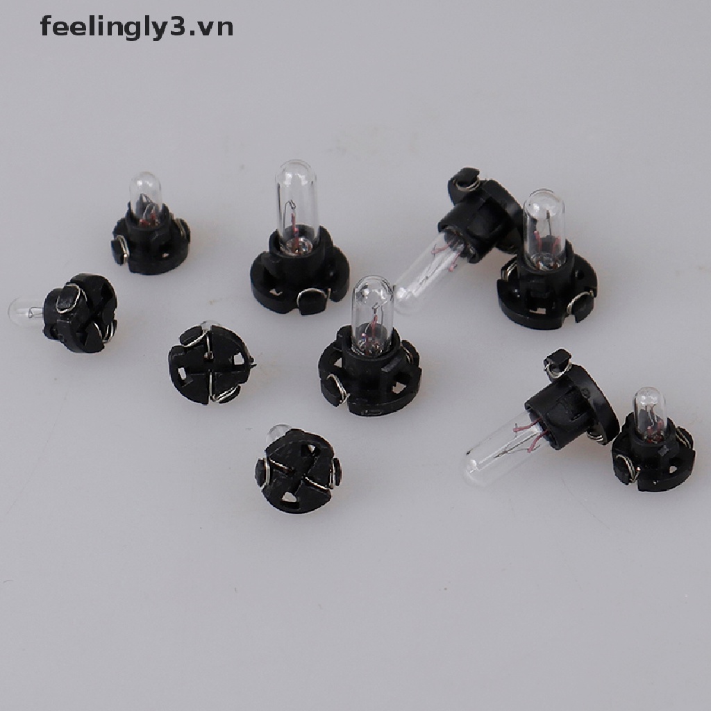 Bộ 5 Đèn LED T3 T4.2 3Vn Trang Trí Xe Hơi Chất Lượng Cao