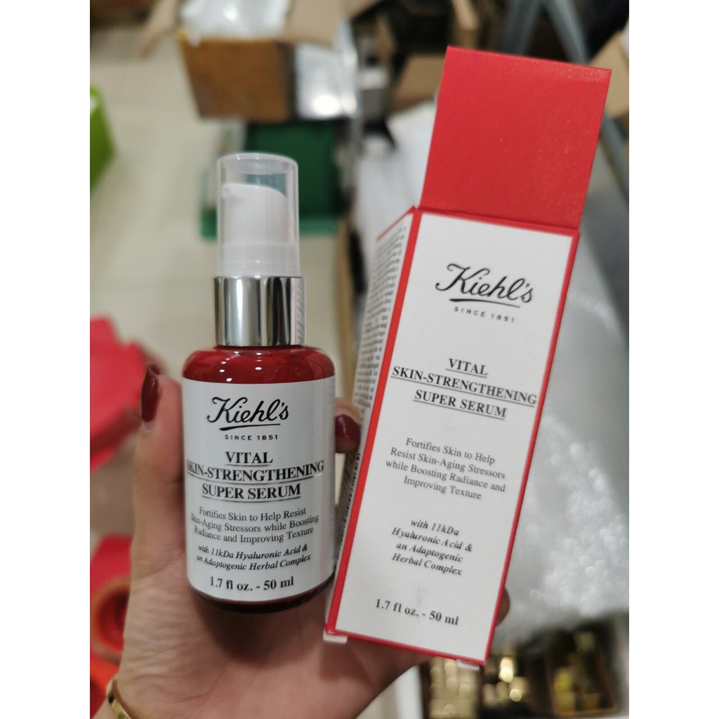 [𝔅𝔢𝔢❅] Tinh Chất Dưỡng Sáng Trẻ Hóa Da Kiehls Vital [𝔅𝔢𝔢❅]