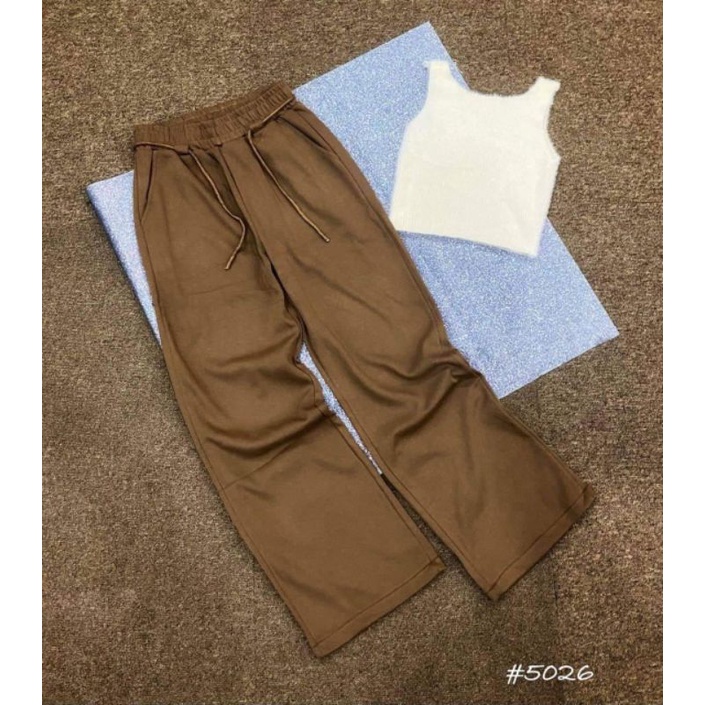 Quần nỉ suông dây buộc hàng QCL1