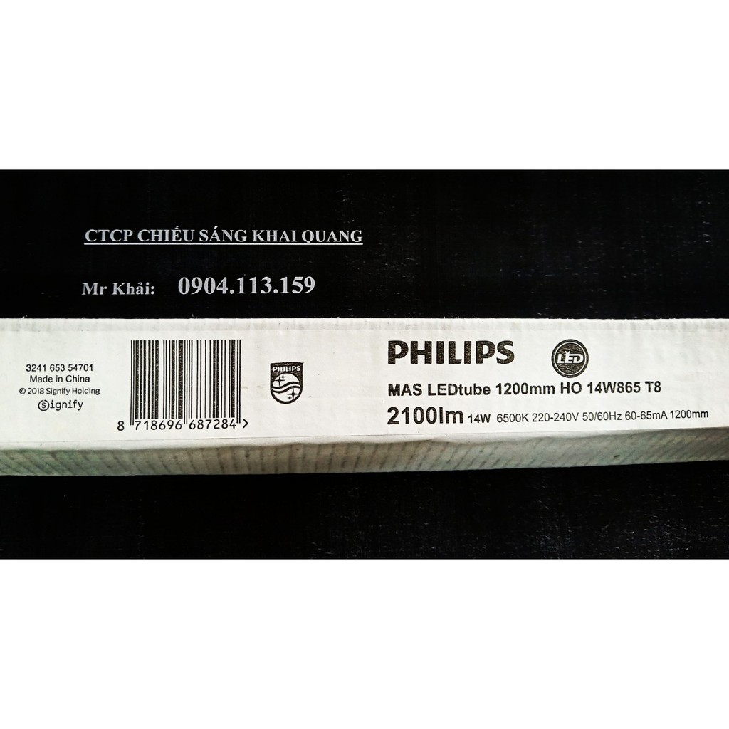 (SALE) Bóng tuýp led PHILIPS Master LED tube HO 14W 865 2100Lm