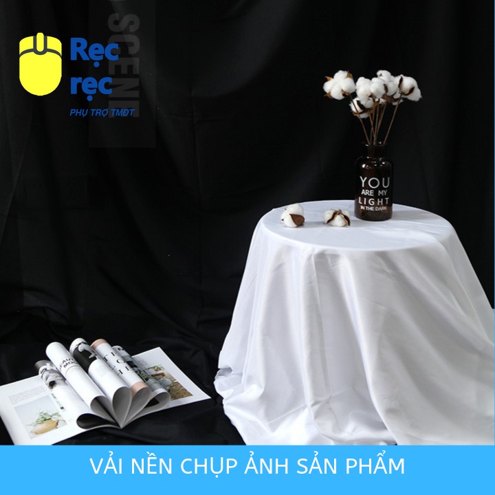 Phông vải nền chụp ảnh sản phẩm,hấp thụ ánh sáng, chống phản chiếu - Cotton + Poly