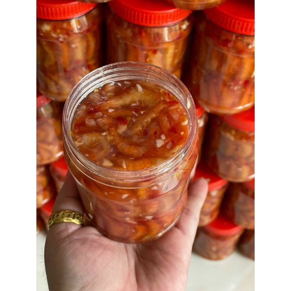 MẮM TÉP CON TO CHÀ BÁ. Hũ 500g