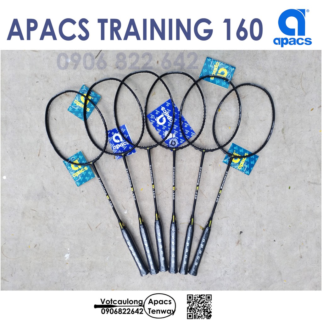Vợt tập cầu lông Apacs Training 160gr | Cải thiện khả năng điều vợt, tăng sức mạnh cho cú đánh