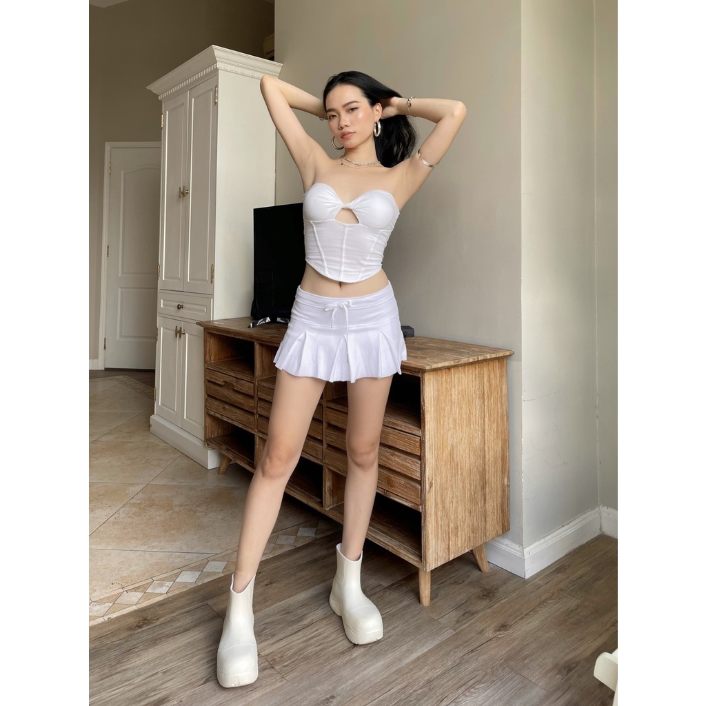 "𝐁𝐎𝐁𝐁𝐘 𝐒𝐊𝐈𝐑𝐓𝐒" Chân váy quốc dân 𝐇𝐄𝐑.𝐕𝐈𝐍𝐓𝐀𝐆𝐄𝐒𝐇𝐎𝐑𝐓𝐒 có quần trong, dáng siêu fix dáng, chân váy GOTF