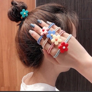 Cột tóc hoa 5 cánh
