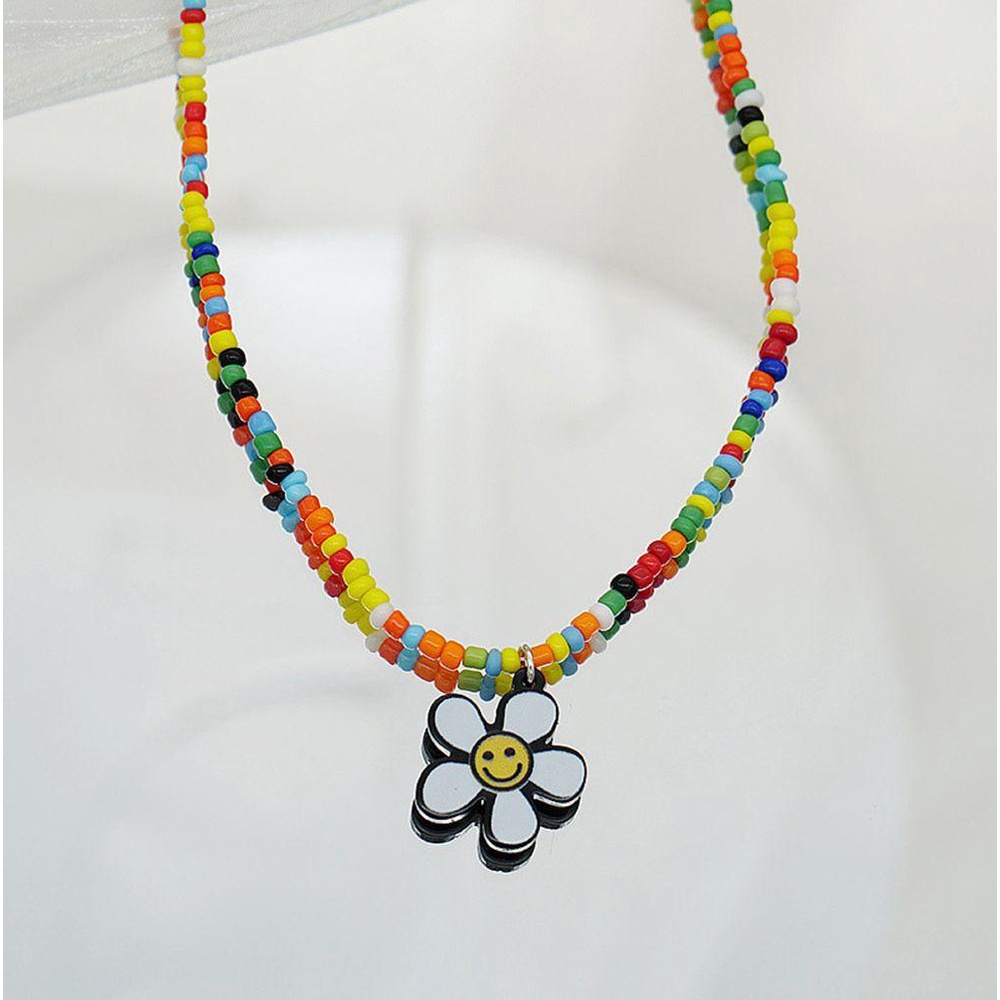 Vòng cổ Mặt Hoa Hướng Dương Phong Cách Bohemian Thời Trang Cho Nữ