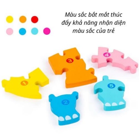 Đồ chơi trẻ em bộ xếp hình, ghép hình nối số 3D thông minh 12 mẫu loại đẹp cho bé trai,gái 2 3 4 5 6 tuổi MUMKID