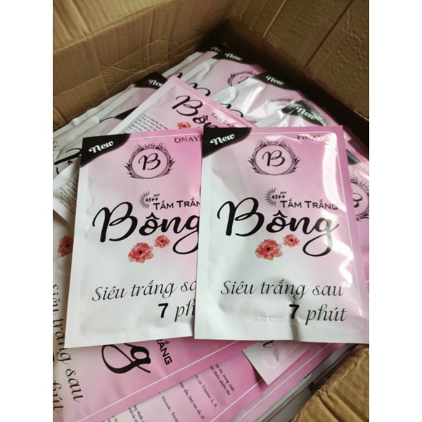 Tắm trắng bông -Siêu trắng