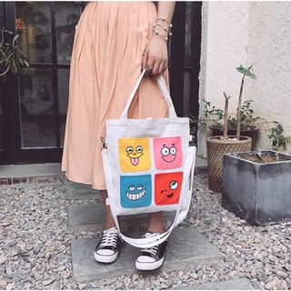 TÚI TOTE BỐN MẶT CƯỜI