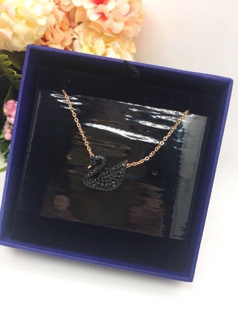 Dây chuyền thiên nga swarovski pha lê