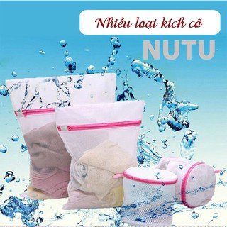 Túi giặt đồ máy giặt nhiều kích cỡ, túi giặt đồ lót dạng lưới siêu bền