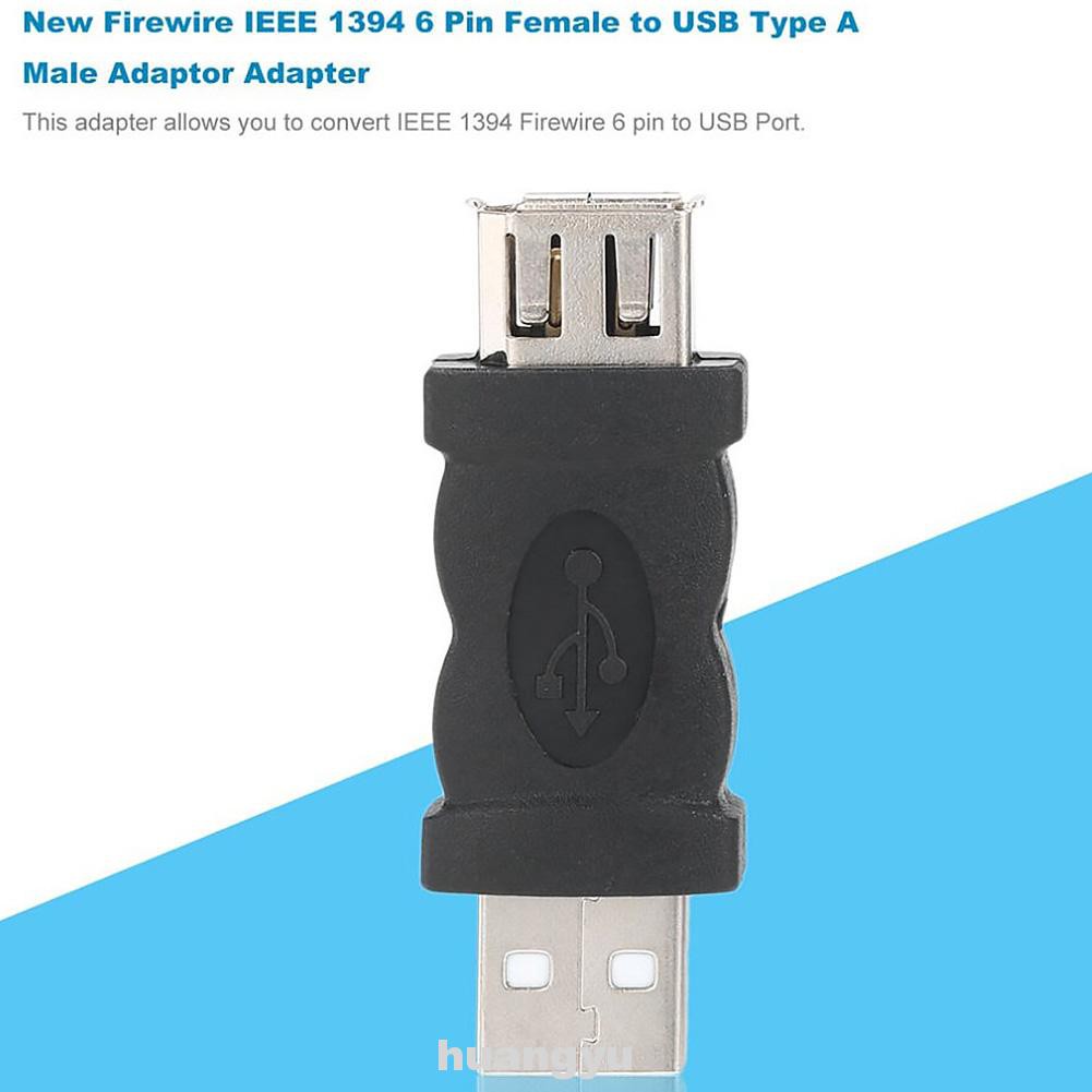 Set 2 Dây Cáp Truyền Dữ Liệu Đa Năng 6 Pin Usb Sang 1394 Cho Máy Tính