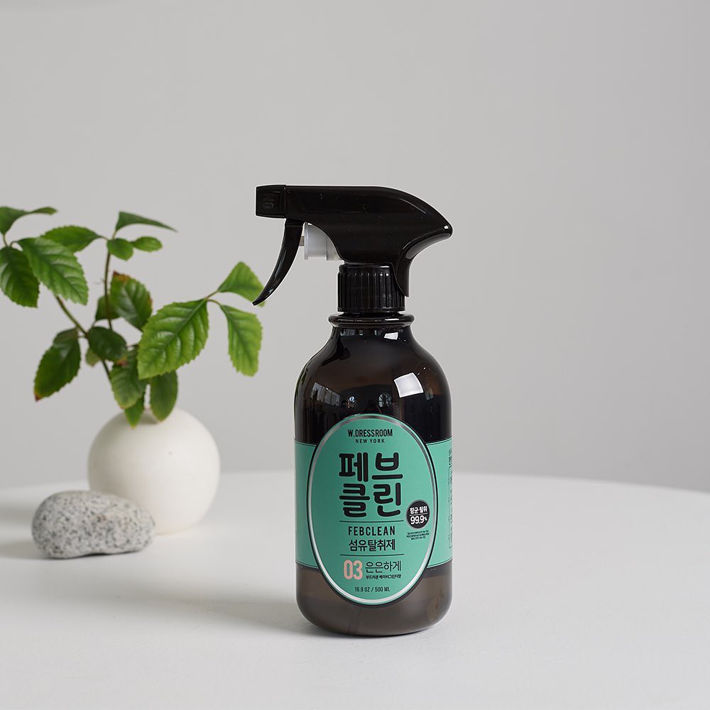 Nước hoa xịt thơm quần áo W.Dressroom Febclean (mới) No.03, No.45, No.49, No.97 500ml