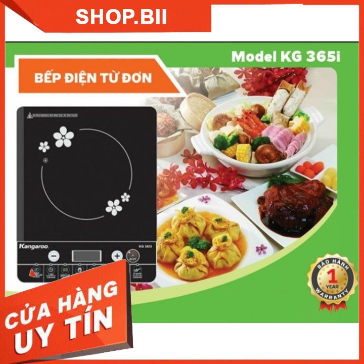 Bếp Từ Đơn Kangaroo KG-20IH6 Thay Thế Bếp Từ KG-365i Chính Hãng, Tặng Kèm Nồi Lẩu, Mặt Kính Chịu Nhiệt Tốt.